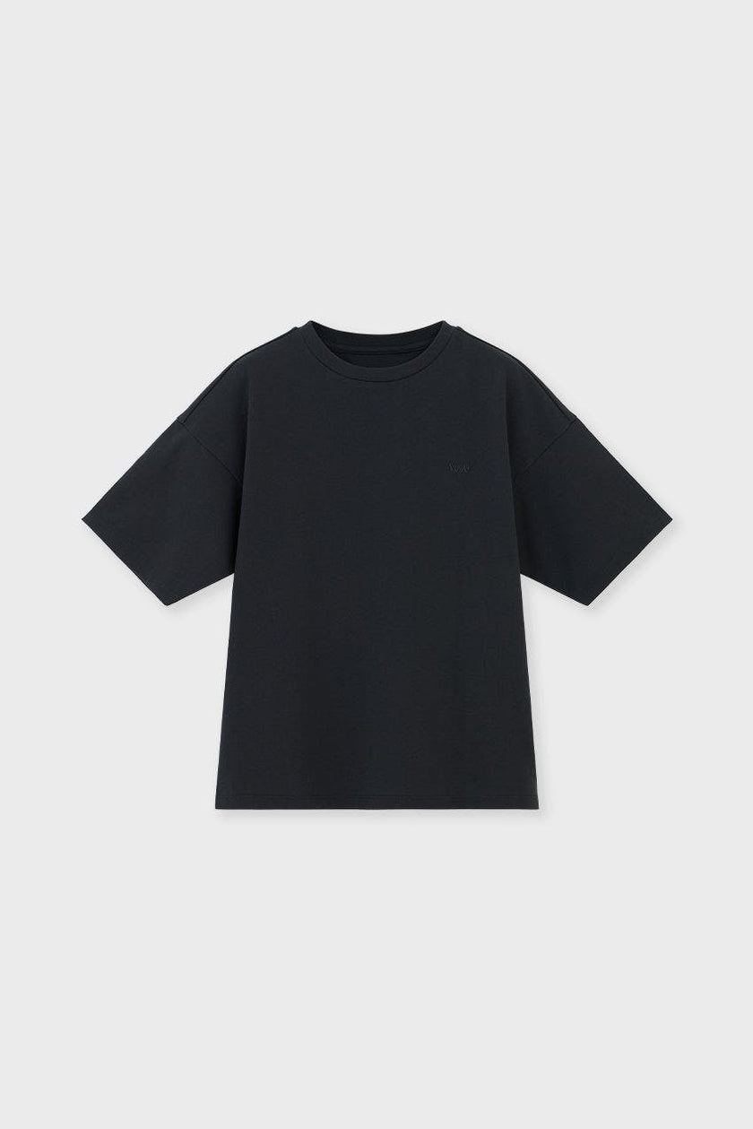 Relaxed Organic Cotton T-Shirt With SOW Embroidery