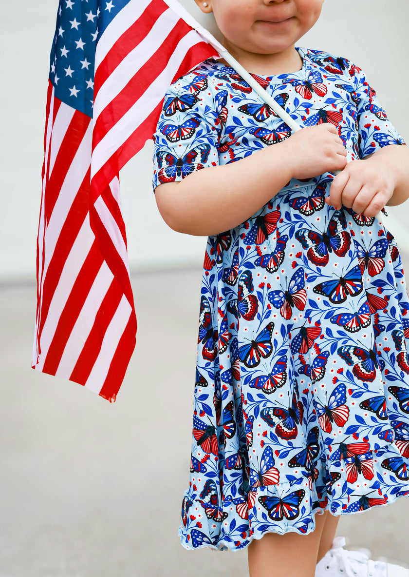 Liberty Wings Twirl Dress