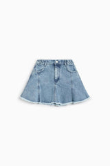 Ridge Denim Skirt