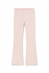 Peyton Pink on Pink Thermal Wide Leg Pants