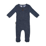 Asymmetrical Cashmere Footie