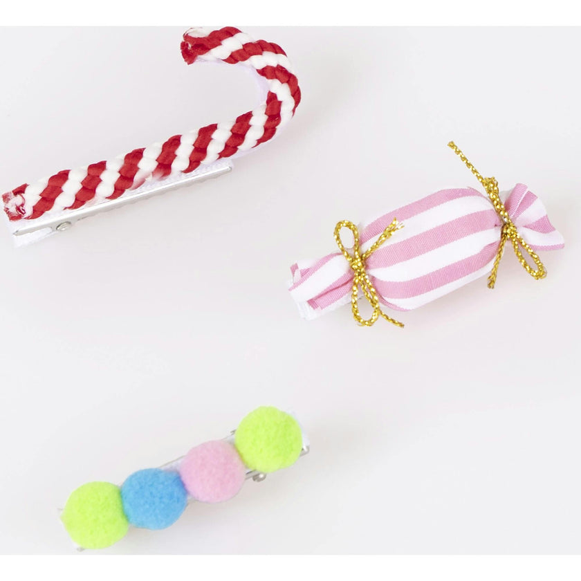 Gingerbread House Hair Clips