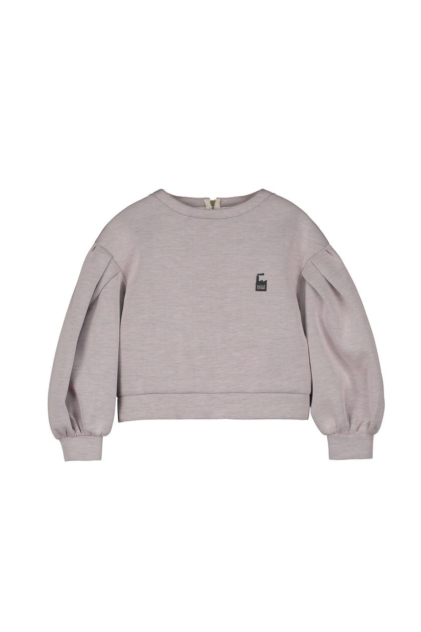 Doll Balloon Sweatshirt Pale Pink