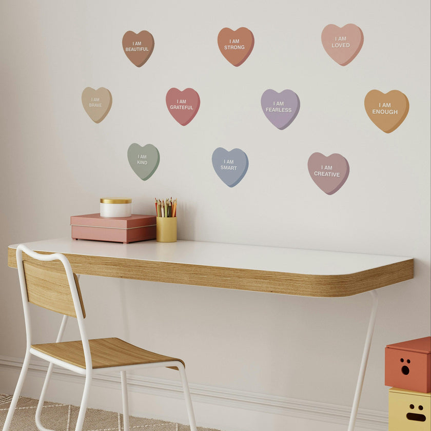 Peel & Stick Fabric Wall Stickers