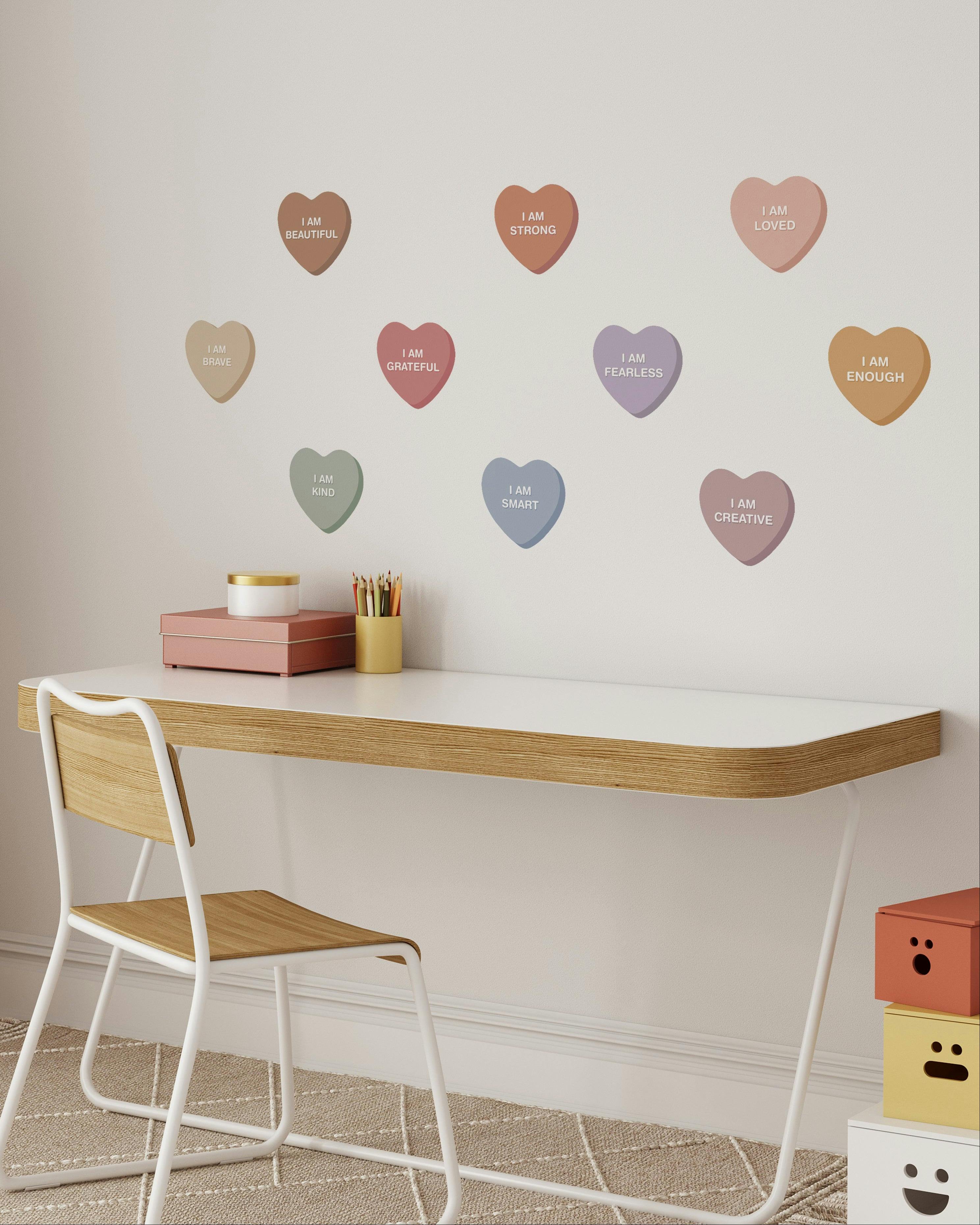 Peel & Stick Fabric Wall Stickers