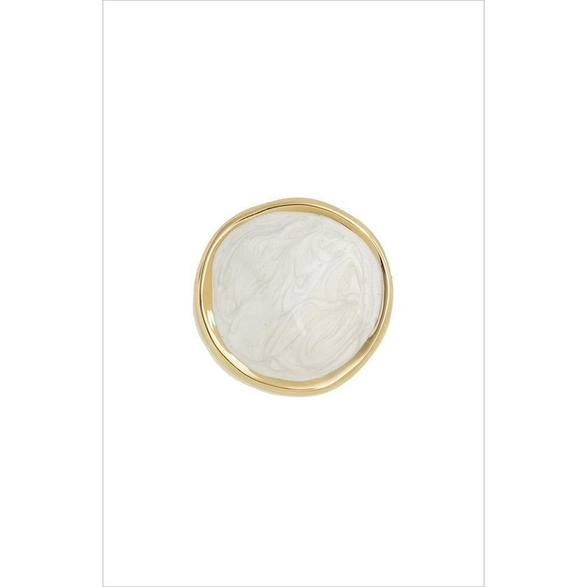 Enamel Ripple Earrings