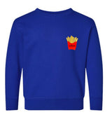 French Fries Baby + Little Kid Classic Crewneck, Personalized