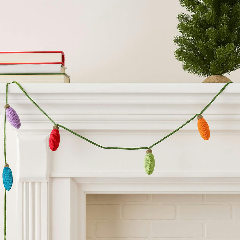 Garland with Colored Lights