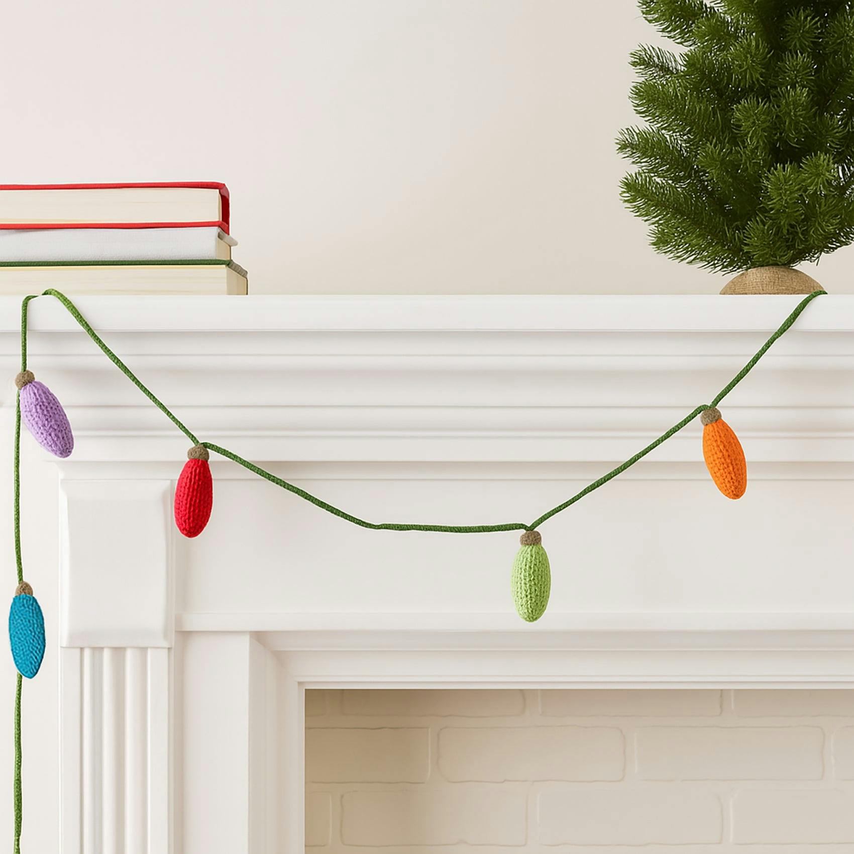 Garland with Colored Lights