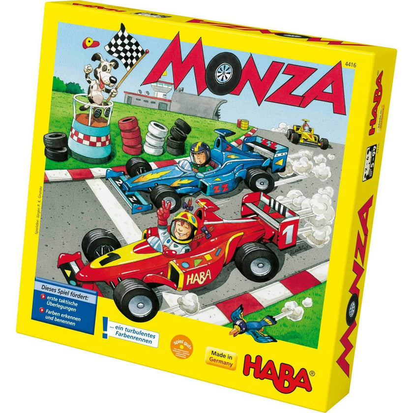 Monza Car Racing Board Game