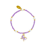 Girl's Bead Dainty Bracelet Set