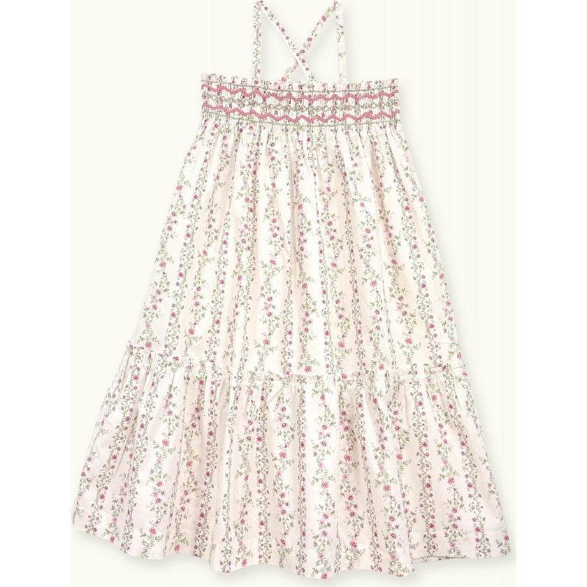 Dress Diva Hand-Smocked Roses Farandole, Florals