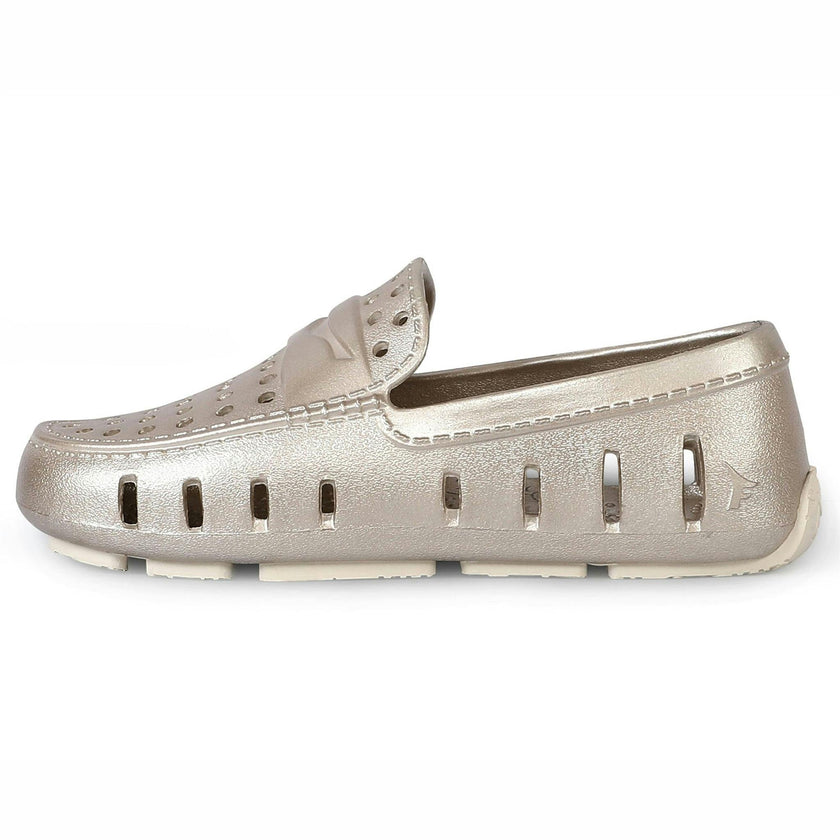 KIDS WHITE GOLD/CREAM PRODIGY METALLIC