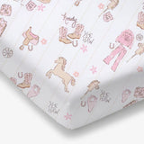 Cowgirl Nursery - Crib Sheet