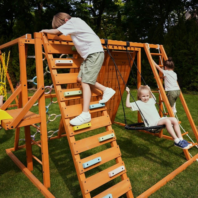 Sycamore | Outdoor Sensory Swing Set & Jungle Gym