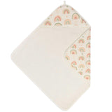 Parker Rainbow Hooded Baby Bath Towel