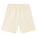 Off White Brushed Logo Sweatshorts