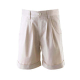 Tailored Zip-Fly Shorts