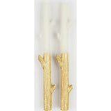 Gold Dipped Stick Candles