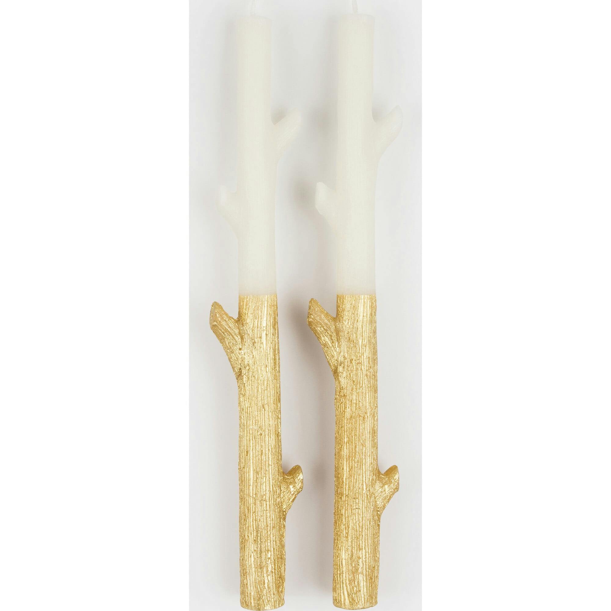 Gold Dipped Stick Candles
