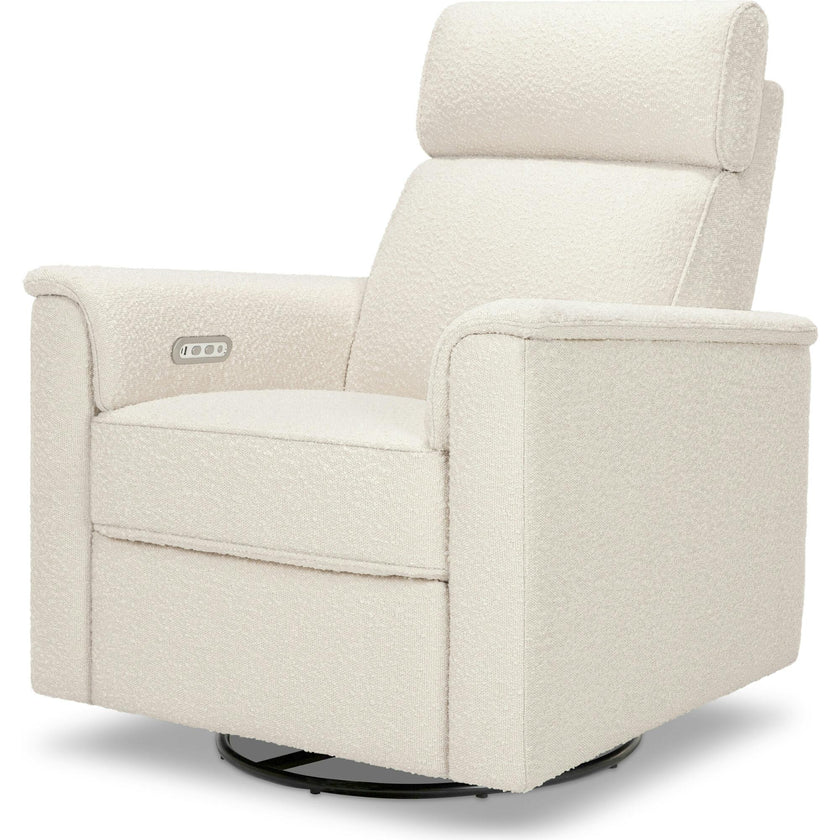 Willa Plus Power Glider Recliner w/ Power Headrest in Performance Ivory Boucle