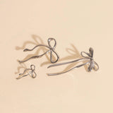 Dainty Bow Stud Earrings