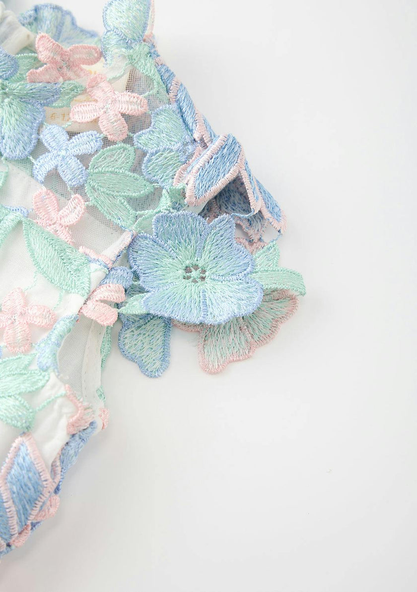 Addison Embroidered Mini Dress (Baby)