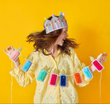 Make A Wish Honeycomb Candle Banner