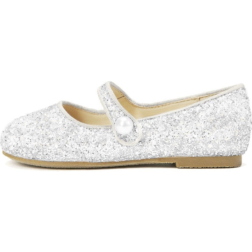 Elin Glitter White