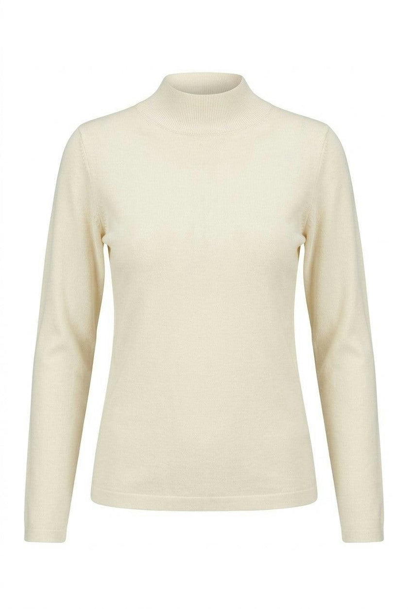 Knit Mock Neck