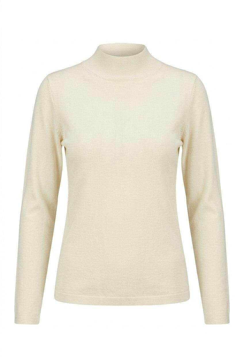 Knit Mock Neck