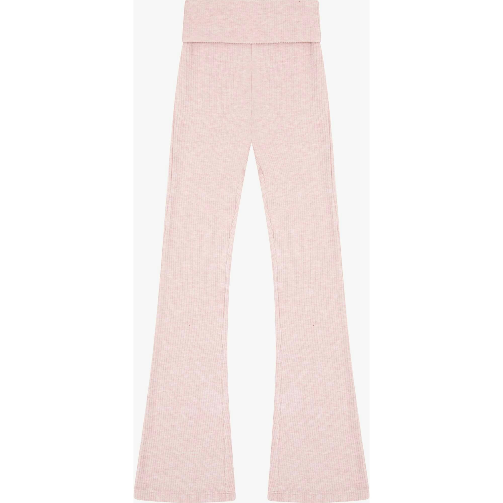 Tenly Hacci Rib Waisted Flared Pants