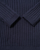 Cotton Long Sleeve Top - Ribbed