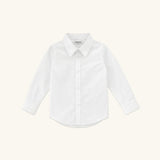 Boys' Button Down in White