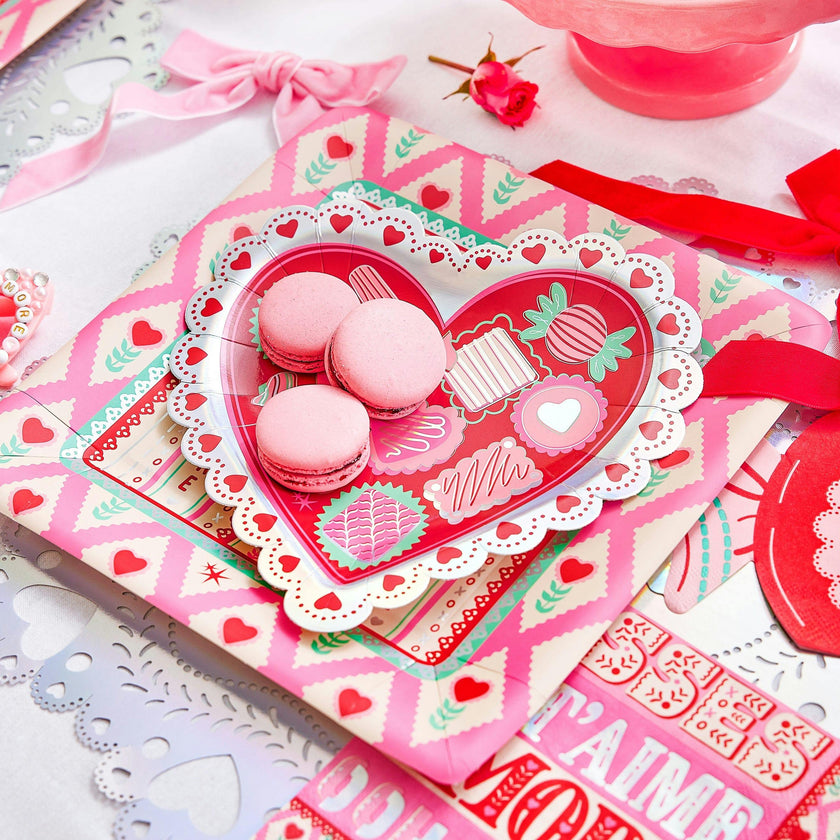 Packed Party Valentine's Amore Dinner Plates (10 count)