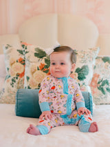 Silly Goose Bamboo Ruffle Romper