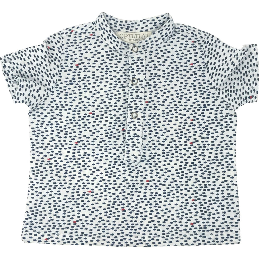 Patterned Henley