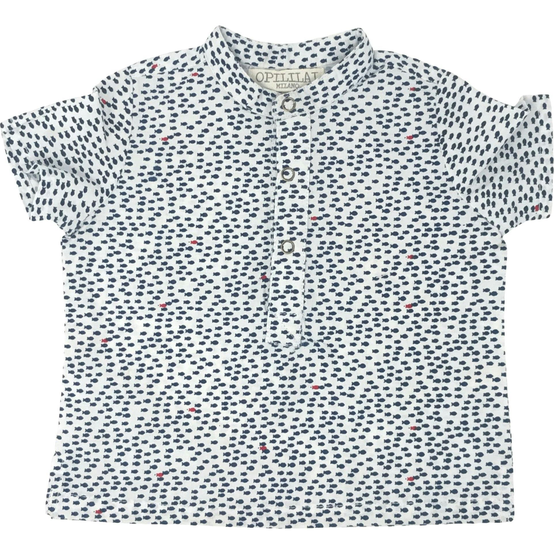 Patterned Henley