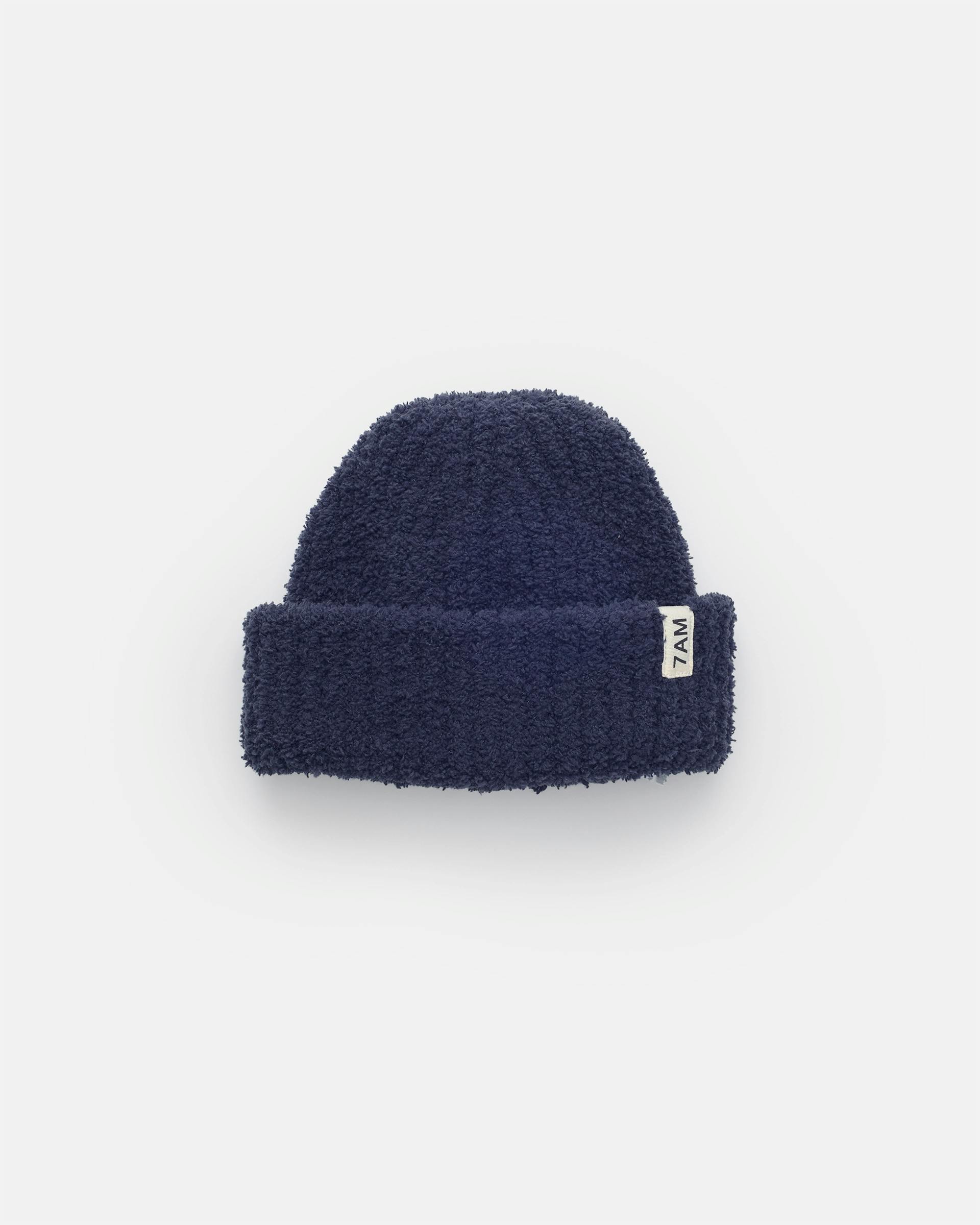 Ribbed Beanie • Fuzzy