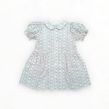 Charlotte Dress | Holiday Dot Stripe