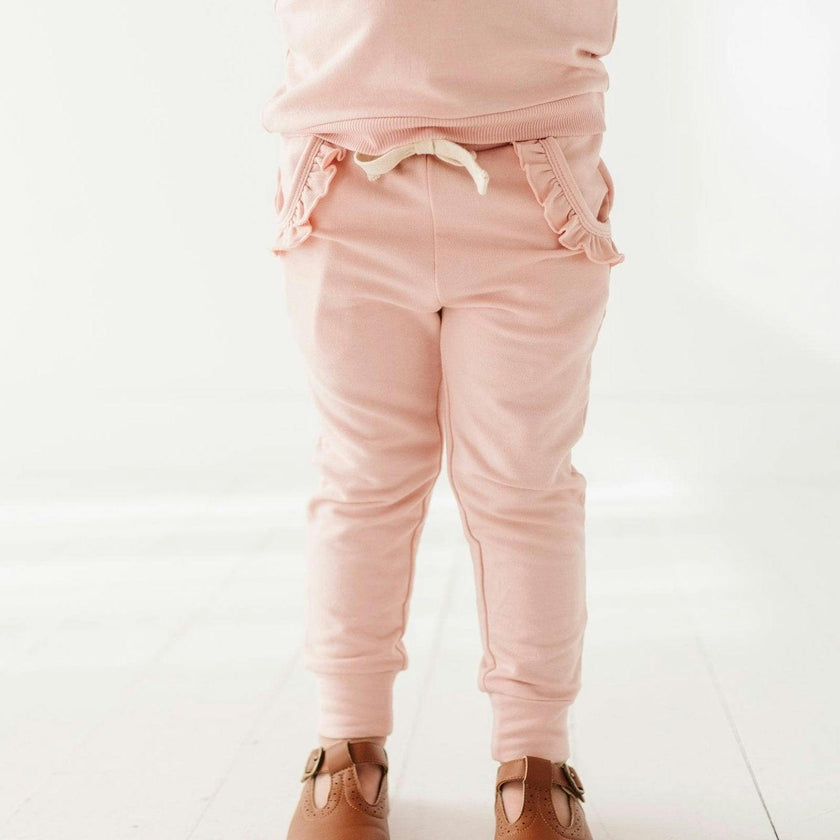 Girl's Joggers Misty Rose