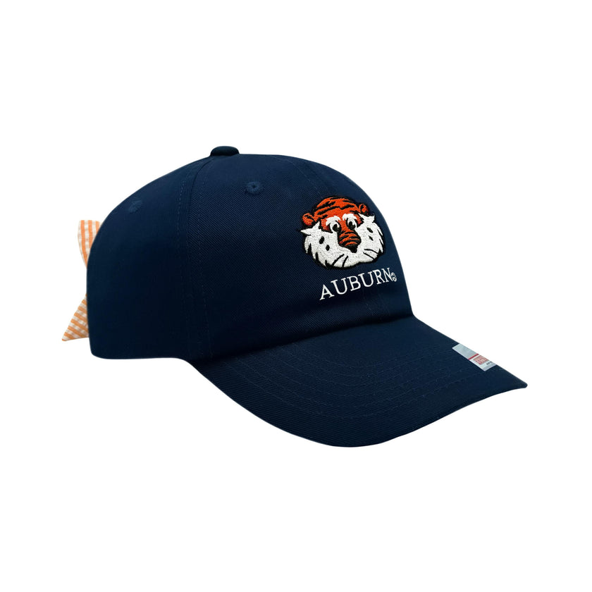 Officially Licensed Auburn Tigers Bow Baseball Hat (Youth)