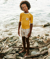 Tommaso Swim Shorts Lemon Print
