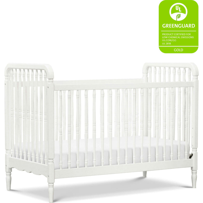 Liberty 3-in-1 Convertible Spindle Crib with Toddler Bed Conversion Kit
