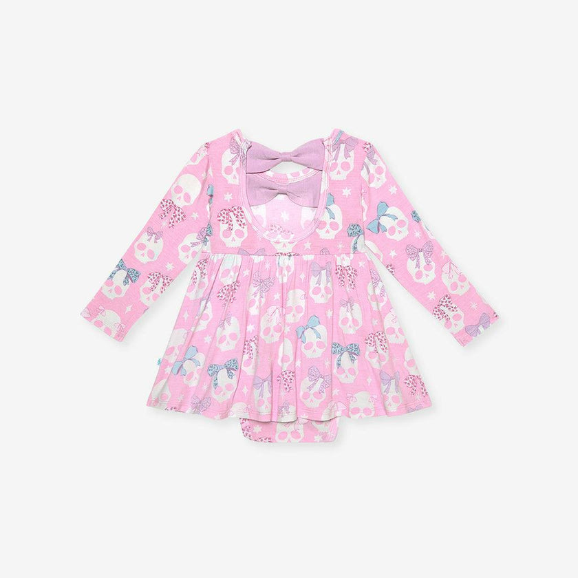 Ms. Kelly Bow Back Bodysuit Dress