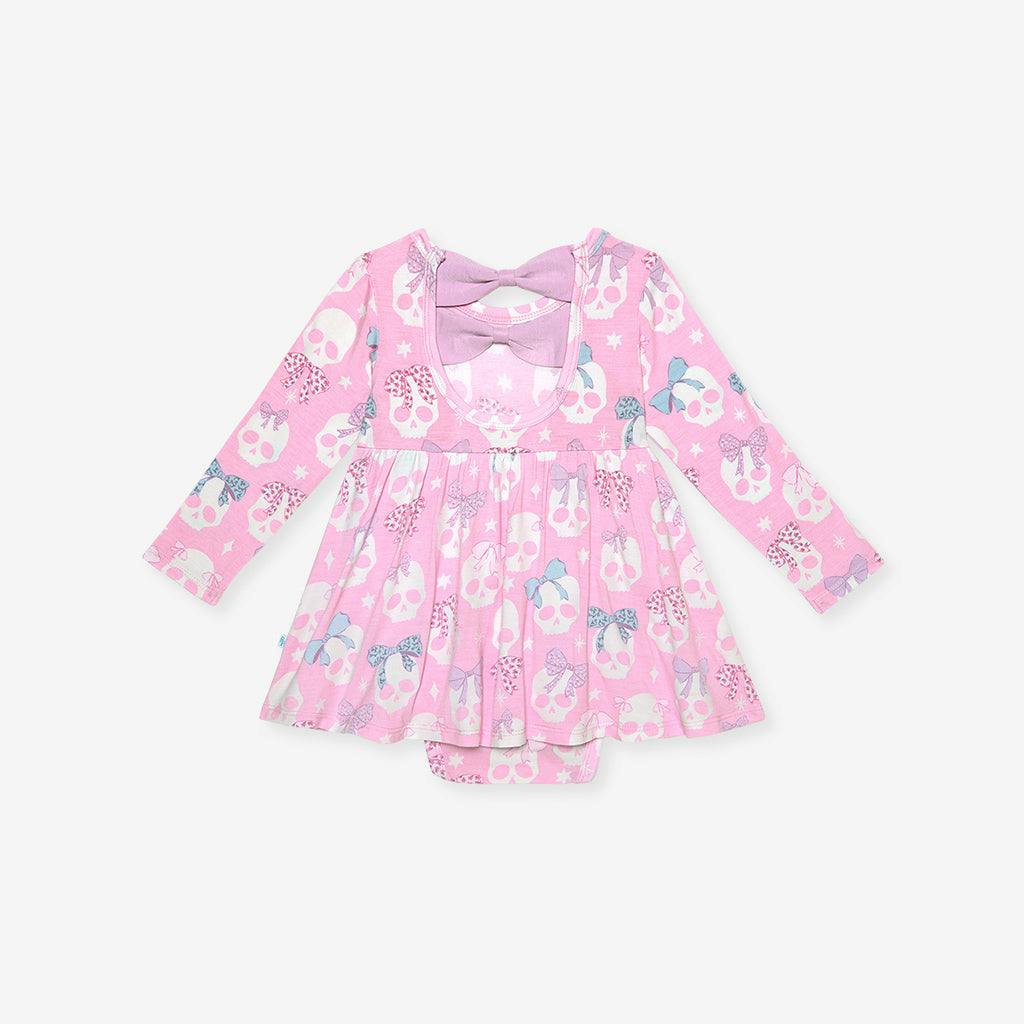 Ms. Kelly Bow Back Bodysuit Dress