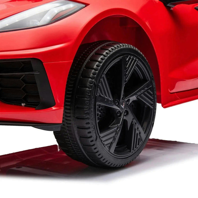 12V Chevrolet Corvette C8 1-Seater Kids Ride-On Car