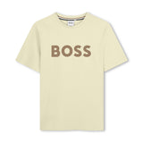 Sand Logo Print T-Shirt
