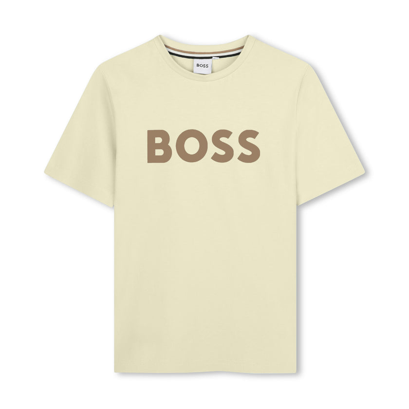Sand Logo Print T-Shirt