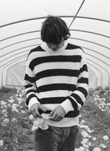 Musa Men Jumper Summer Midnight Knit Stripes